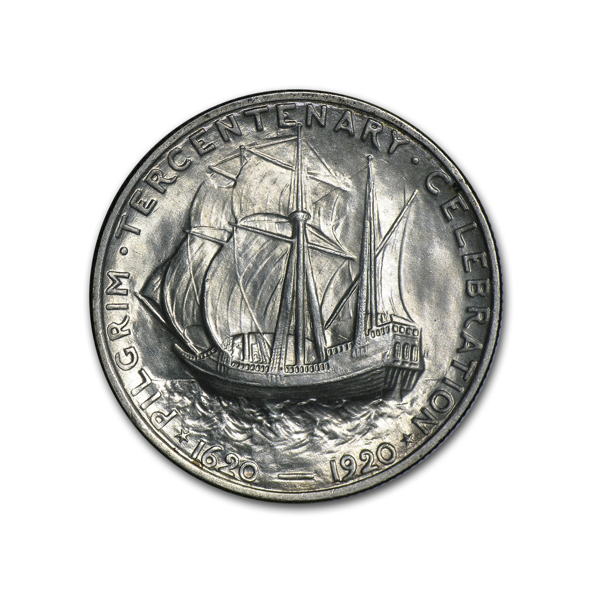 【 FREE TODAY 】1920 Pilgrim Tercentenary Half Dollar – Collectible Edition
