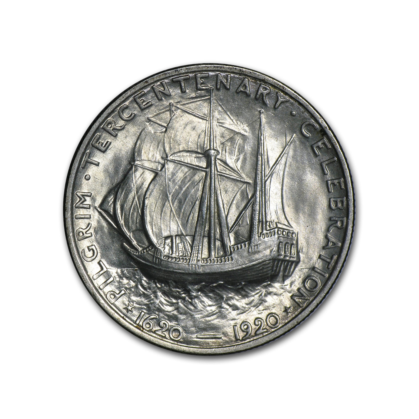【 FREE TODAY 】1920 Pilgrim Tercentenary Half Dollar – Collectible Edition