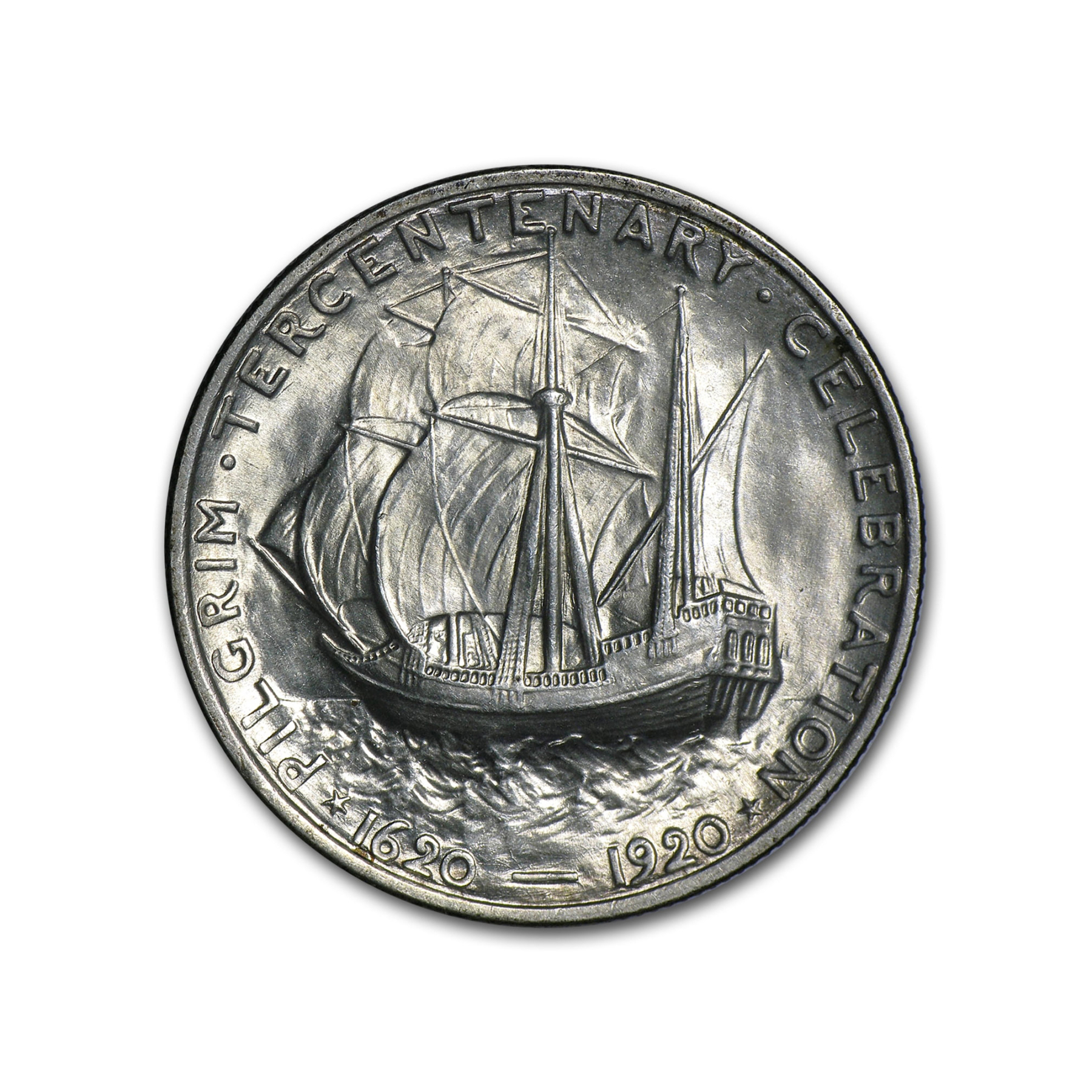【 FREE TODAY 】1920 Pilgrim Tercentenary Half Dollar – Collectible Edition