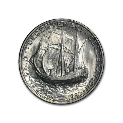 【 FREE TODAY 】1920 Pilgrim Tercentenary Half Dollar – Collectible Edition