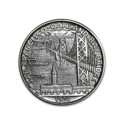 【 FREE TODAY 】1936-S Bay Bridge Commemorative Half Dollar – Collectible Edition