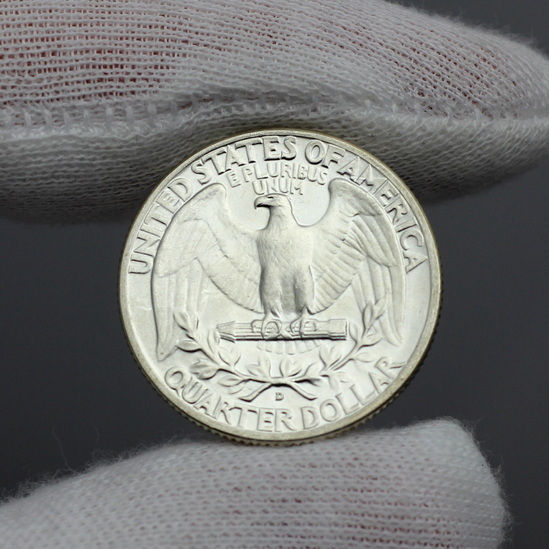 【 Estate-Sourced Coin 】1940 D Silver Washington Quarter