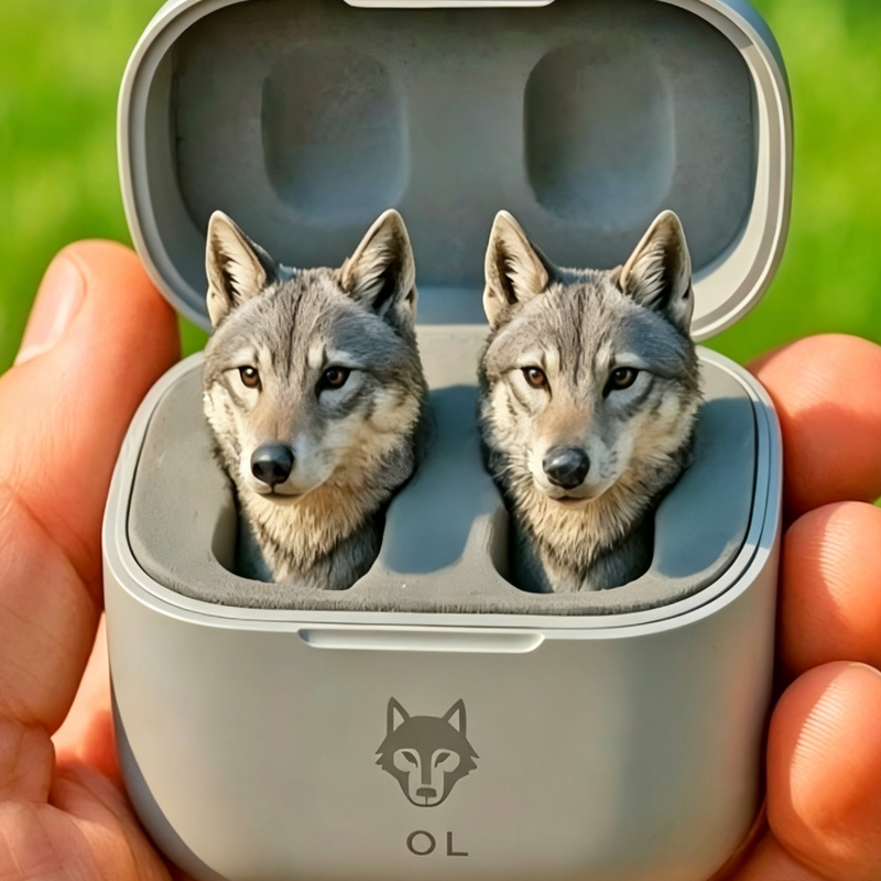 Cute Animal Shaped Bluetooth Earbuds-3D Stereo Animal Design | Wireless Earphones with Cartoon Charging Case
