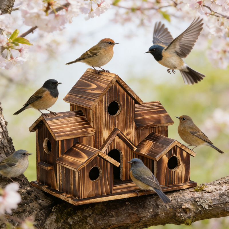 The latest handcrafted nest boxes — bringing birdsong back to your garden
