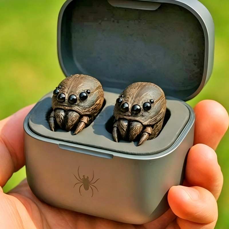 Cute Animal Shaped Bluetooth Earbuds-3D Stereo Animal Design | Wireless Earphones with Cartoon Charging Case