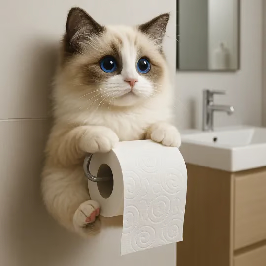 🔥Last Day 49% OFF🐾Cat Paper Holder