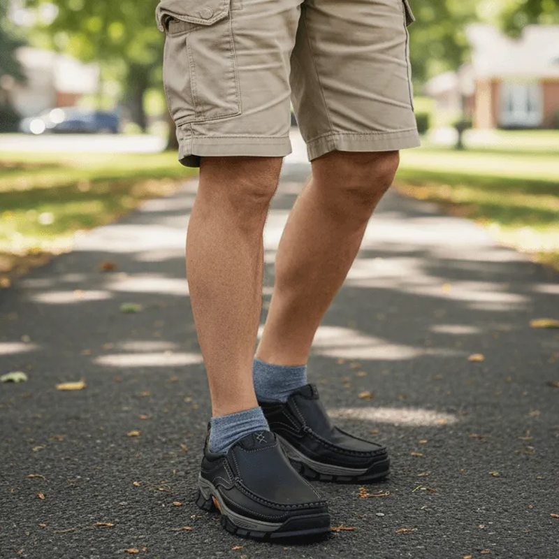 ⏰ Letzter Tag! 50 % Rabatt 🔥 Handgefertigte orthopädische Herren-Wanderstiefel aus Rindsleder