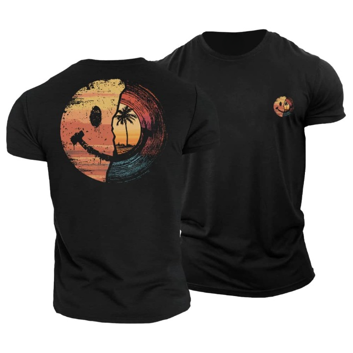 T-shirt Smiley Sea Records