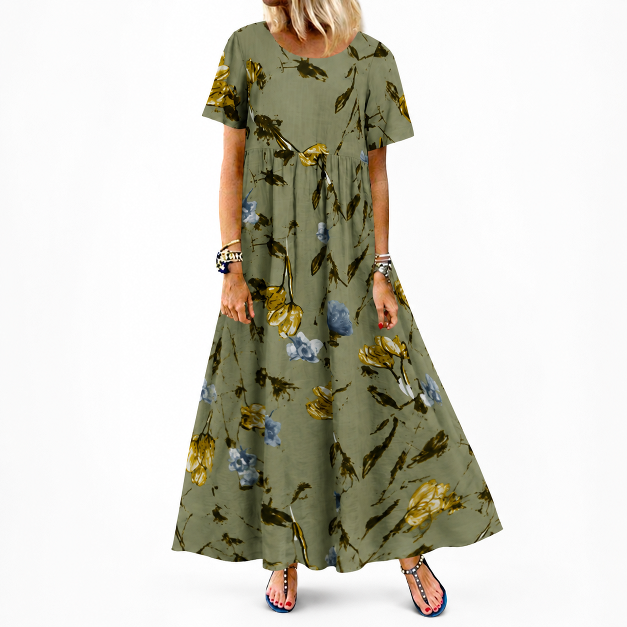 La robe fleurie décontractée qui donne du style sans effort 🌸