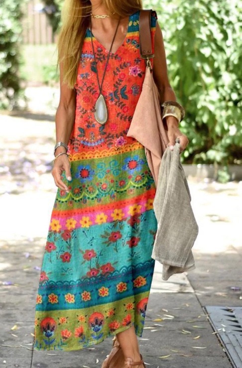 🌿 Die Leinen-Stickerei-Kleid: Dein neues Lieblingsstück für jeden Tag