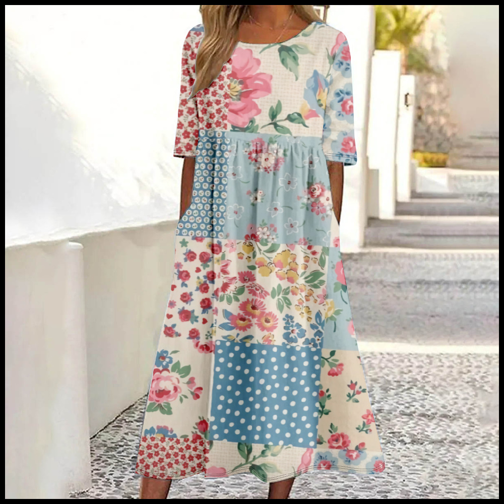 🌼 Das Blumenmuster-Kleid: Dein neuer Favorit für den Sommer