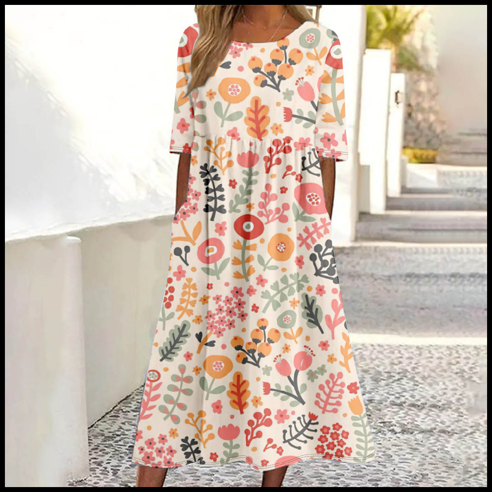 🌼 Das Blumenmuster-Kleid: Dein neuer Favorit für den Sommer