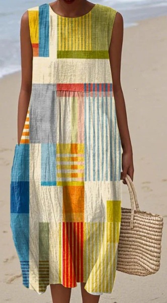 🌊 Das blau-weiße Blumenkleid: Dein Sommerbegleiter für jeden Tag