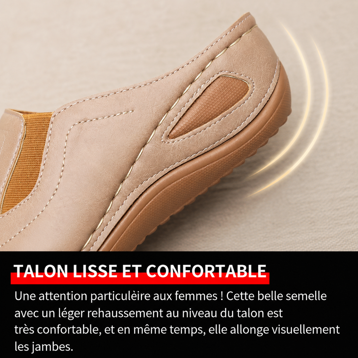 🔥 DERNIER JOUR -70 % 🔥Sandales d'été décontractées en cuir avec coussin d'air pour femme