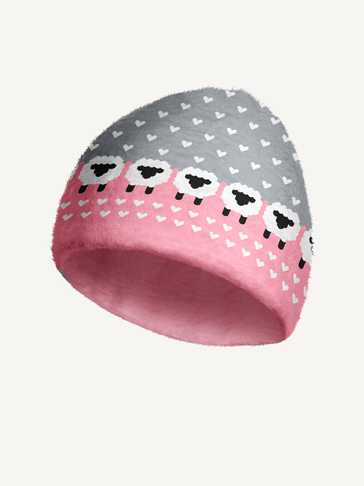 Cozy Little Sheep Cozy Fuzzy Beanie