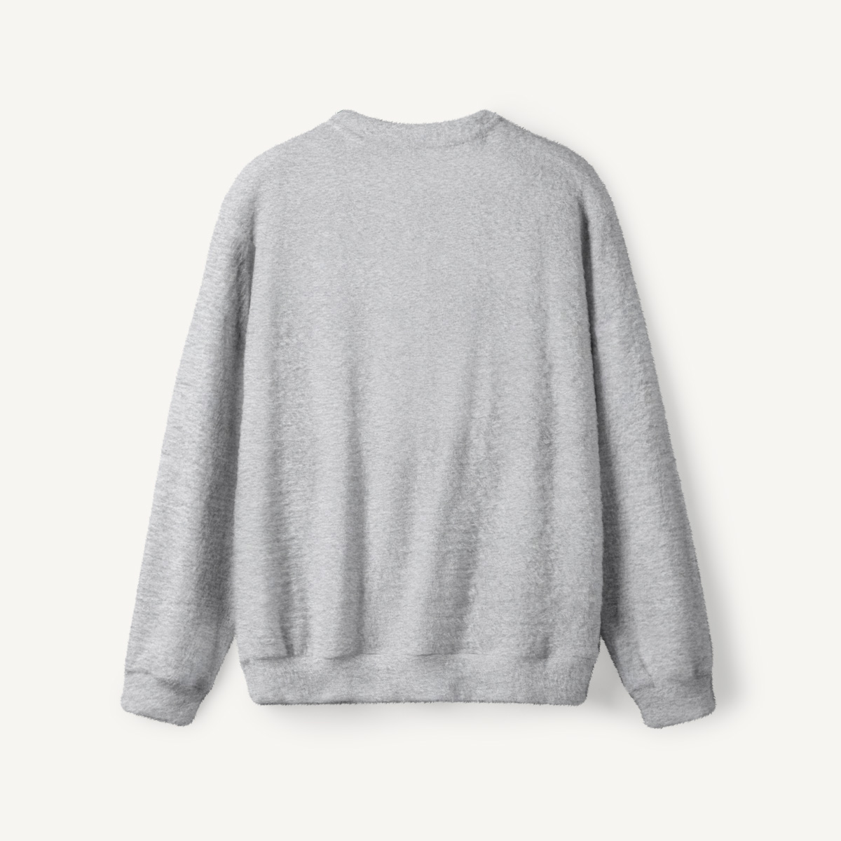 Classic Christmas Trees Fuzzy Crewneck Sweater