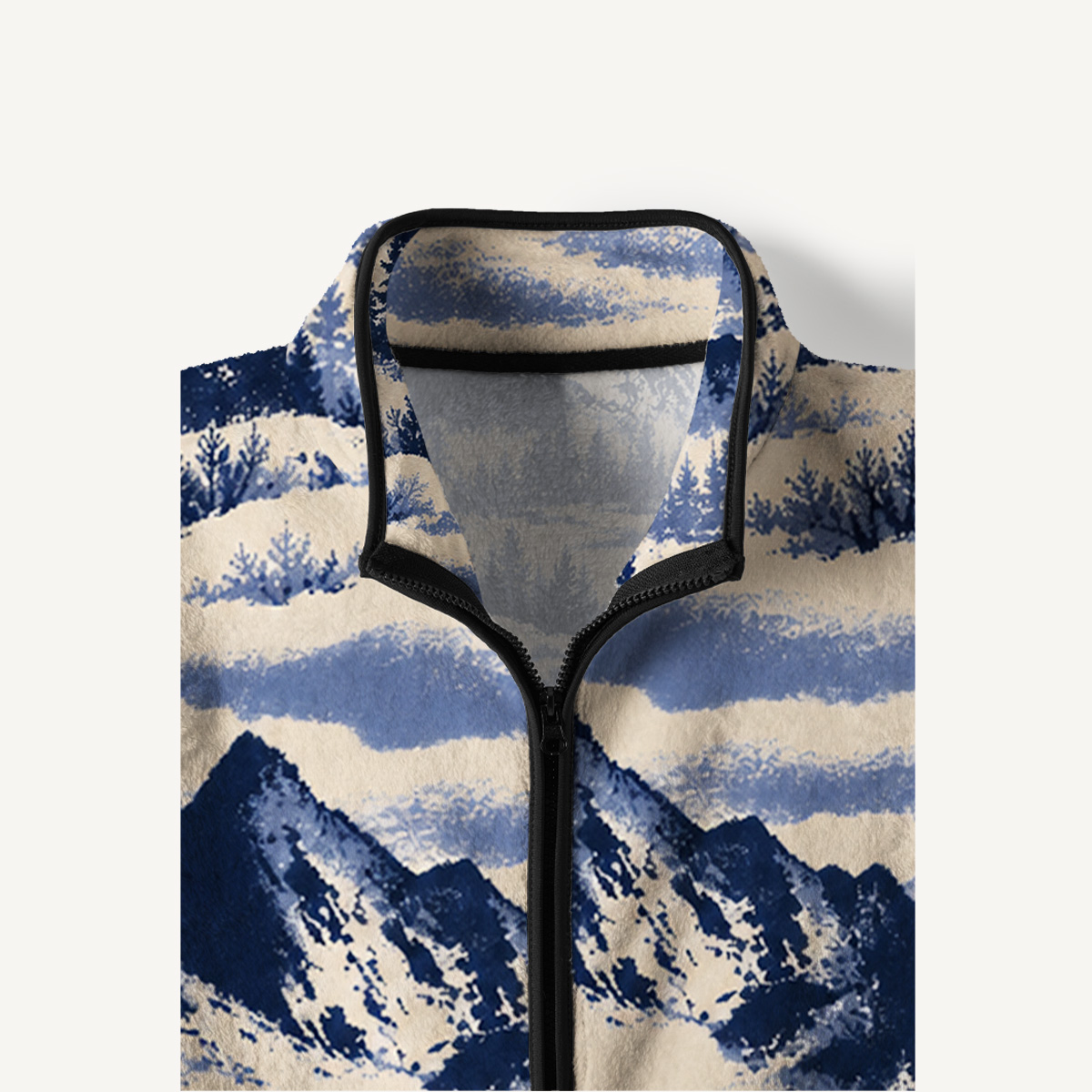 Indigo Ridge Range Print Fleece Jacket