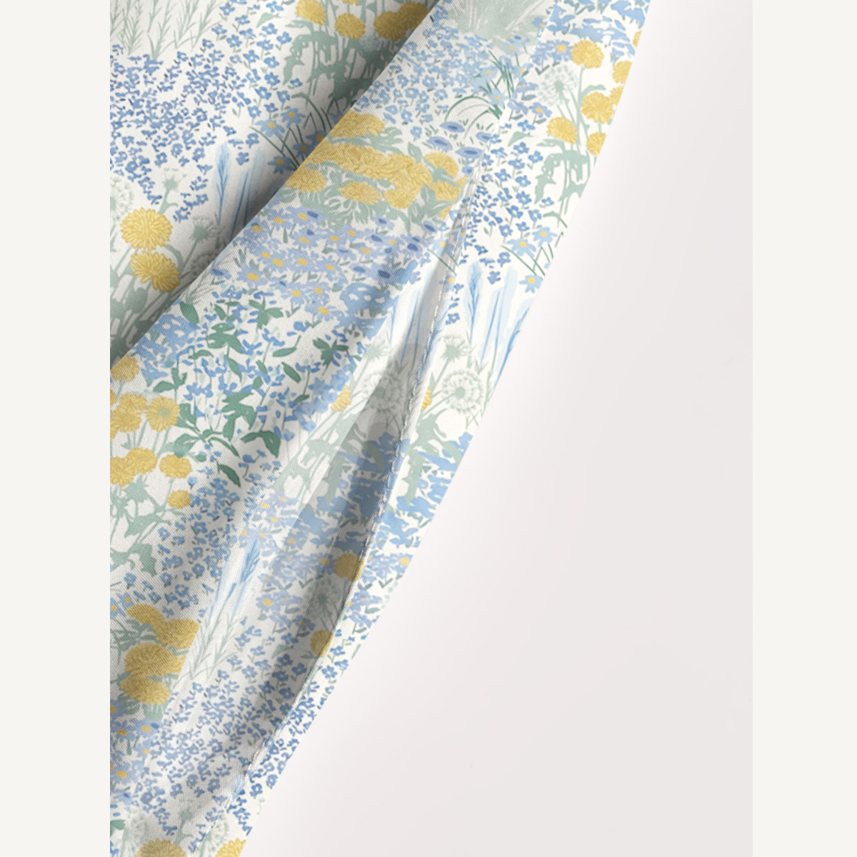 Garden Bloom Print Quilt Wide Straps Maxi Dress With Pockets