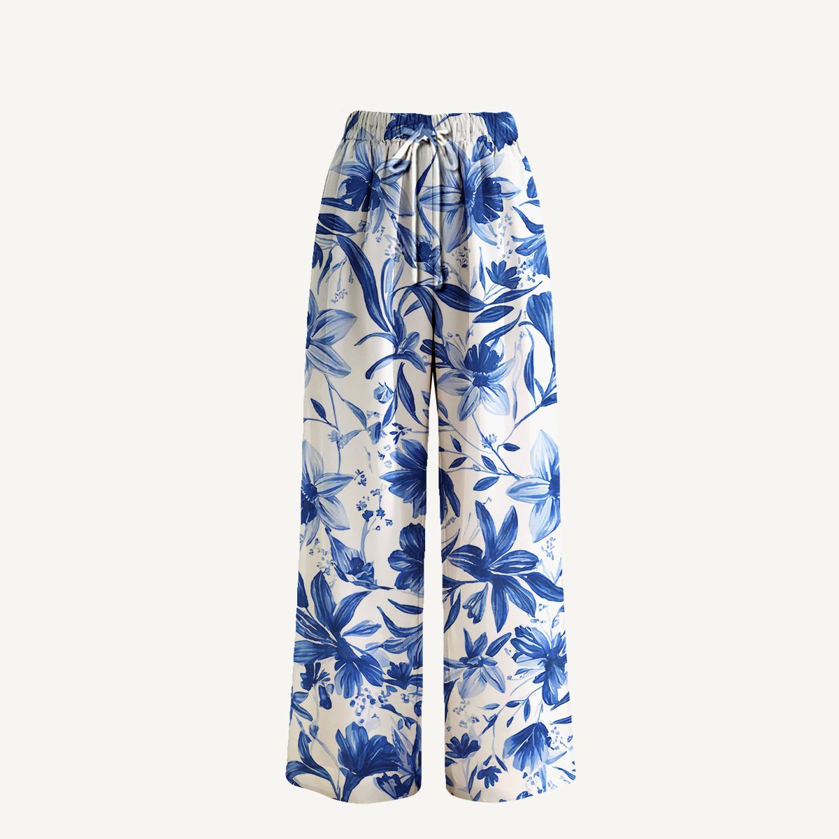 Blue Willow Bloom Ruffle One‑Piece Swimsuits Three Pieces Sets