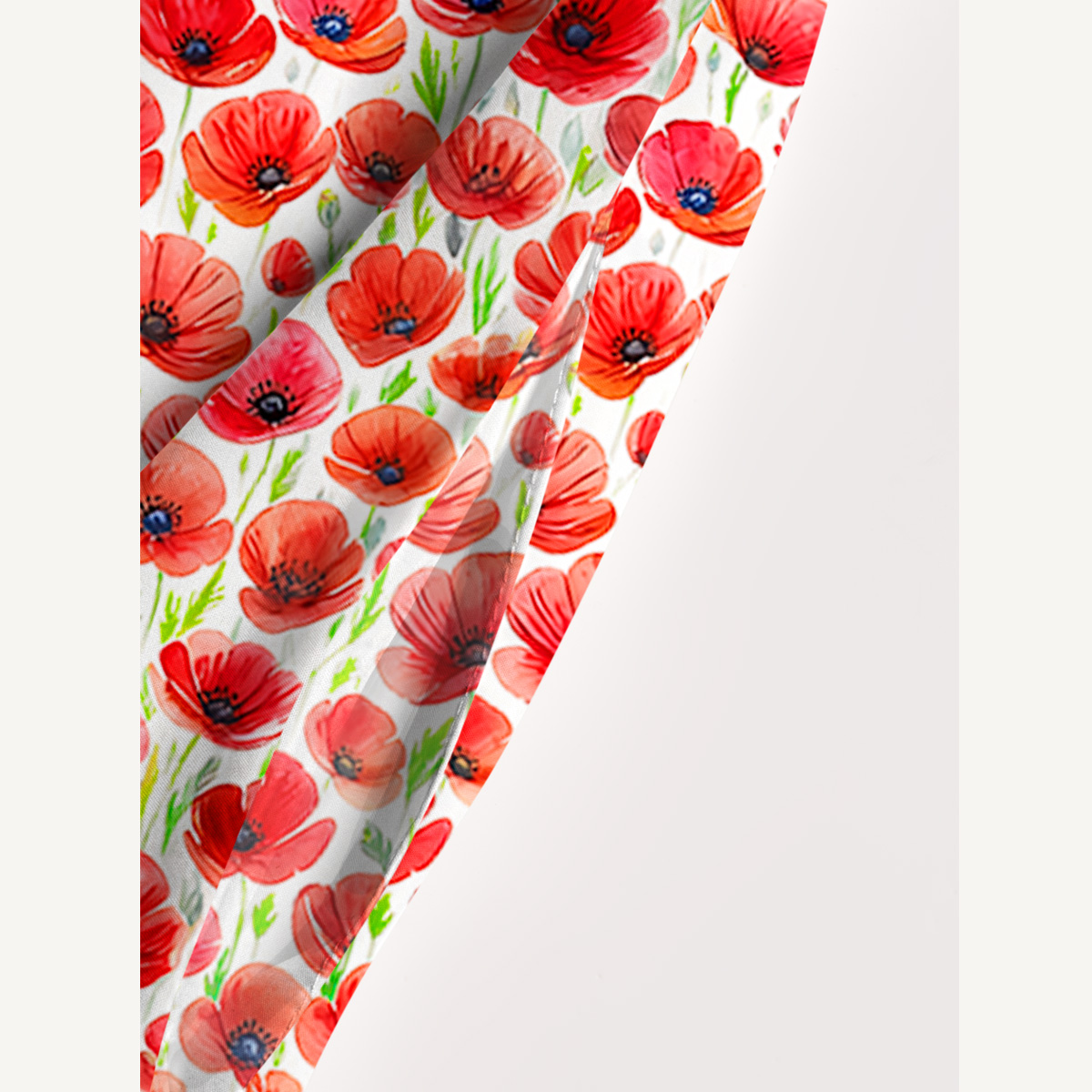 Blooming Stars and Stripes Print Wide Straps Maxi Dress With Pockets