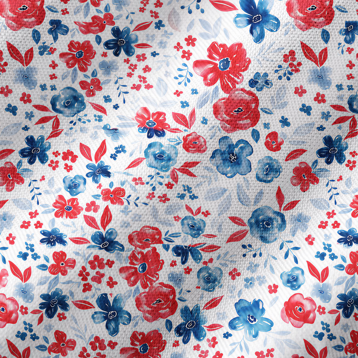 Patriotic Floral American Flag Print Kimono Shawl Wrap