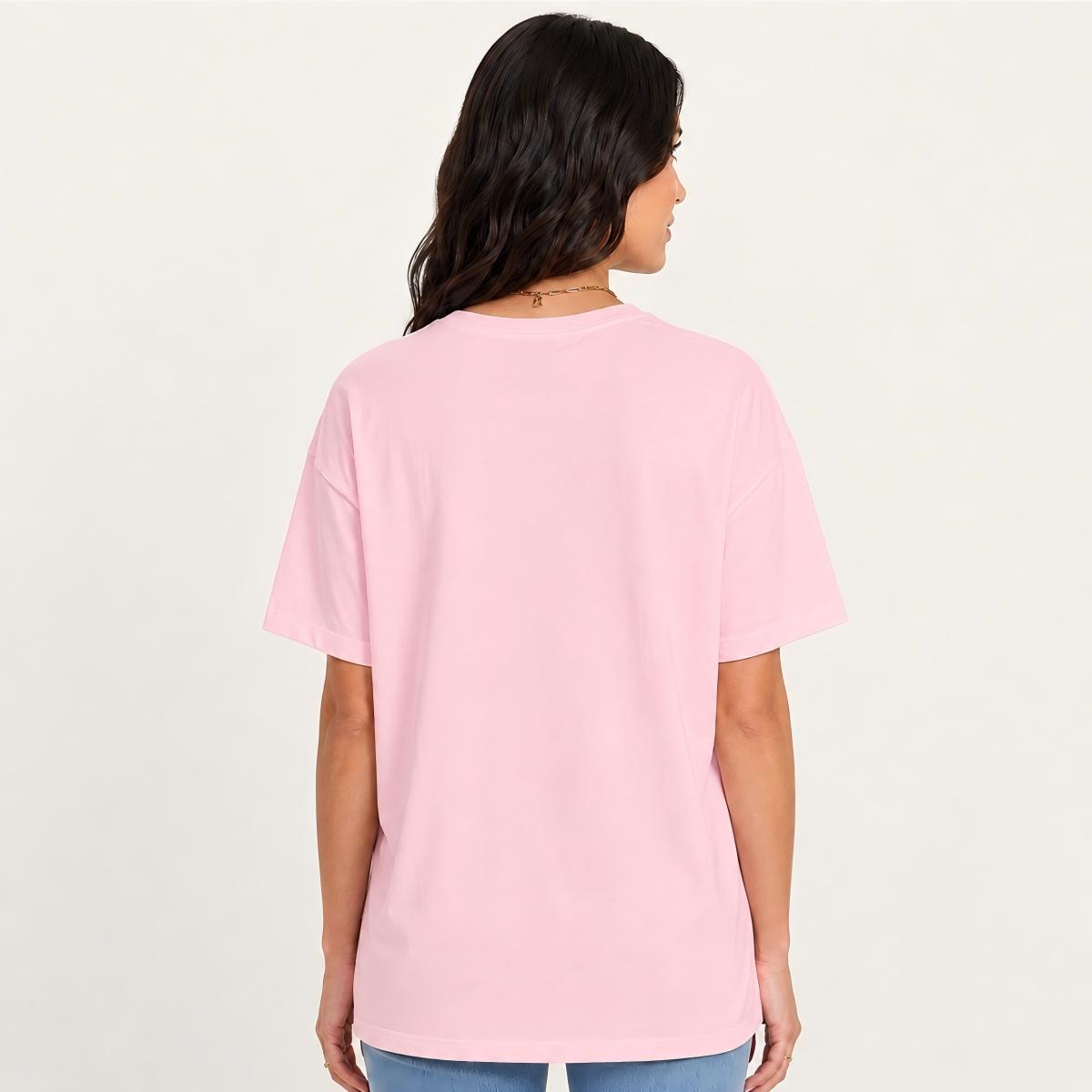 Kind Earth Kind Soul Print Crew Neck Cotton Tee