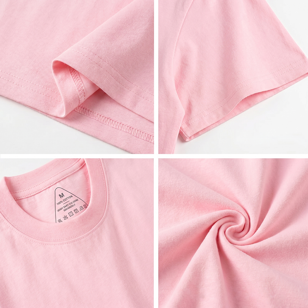 Cozy Coffee Crochet Dream Print Crew Neck Cotton Tee