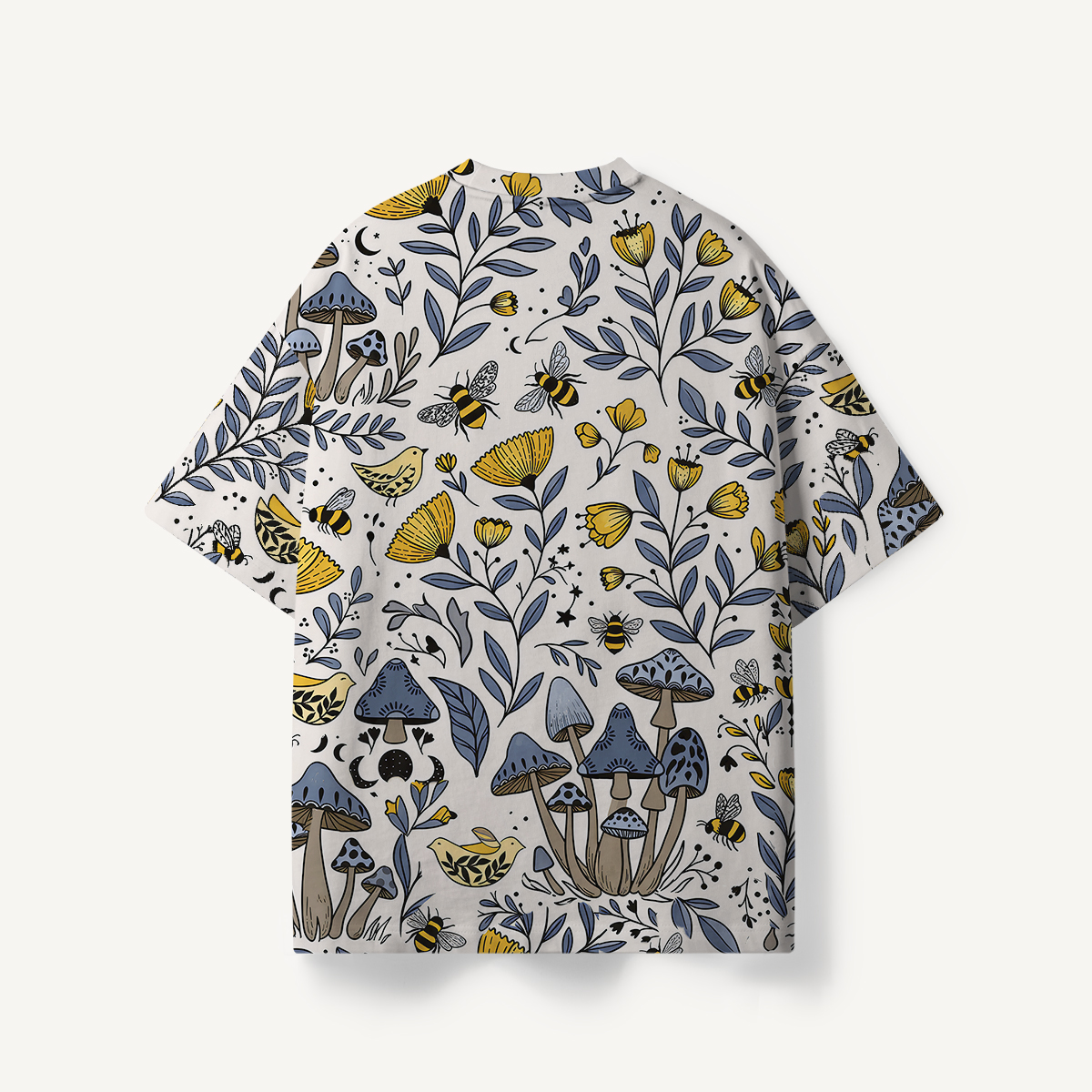 Bee Whisper Forest print Premium Eco Tee