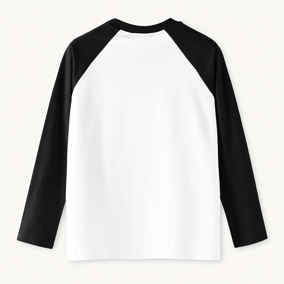 Floral Cats Cozy Home Print Raglan Long Sleeve T-shirt