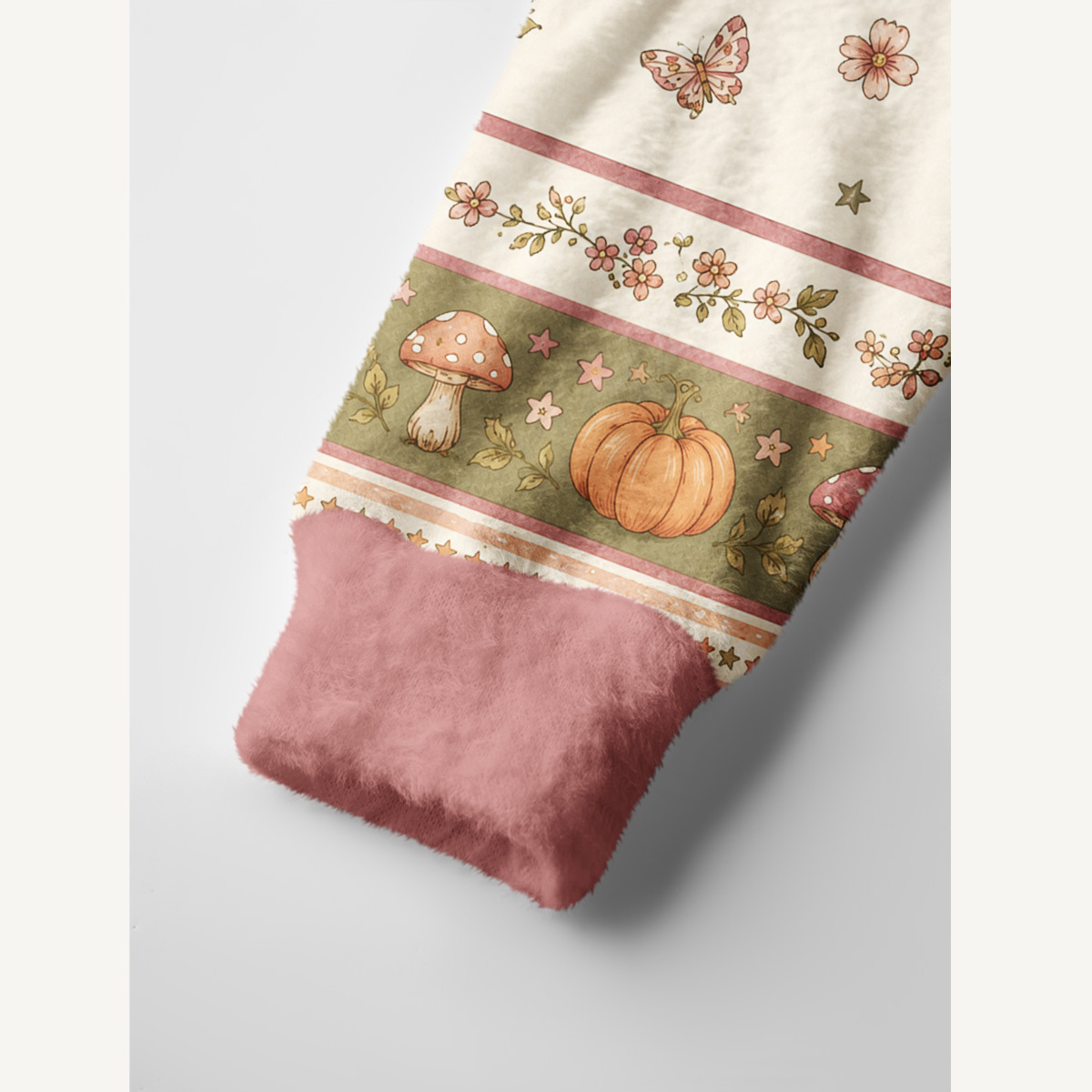 Garden Pumpkin Cat & Ghost Print Halloween Ugly Cardigan Sweaters