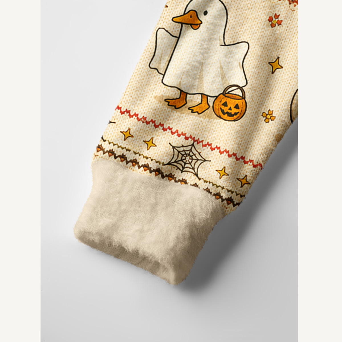 Halloween Ducks Collection Print Halloween Ugly Cardigan Sweaters