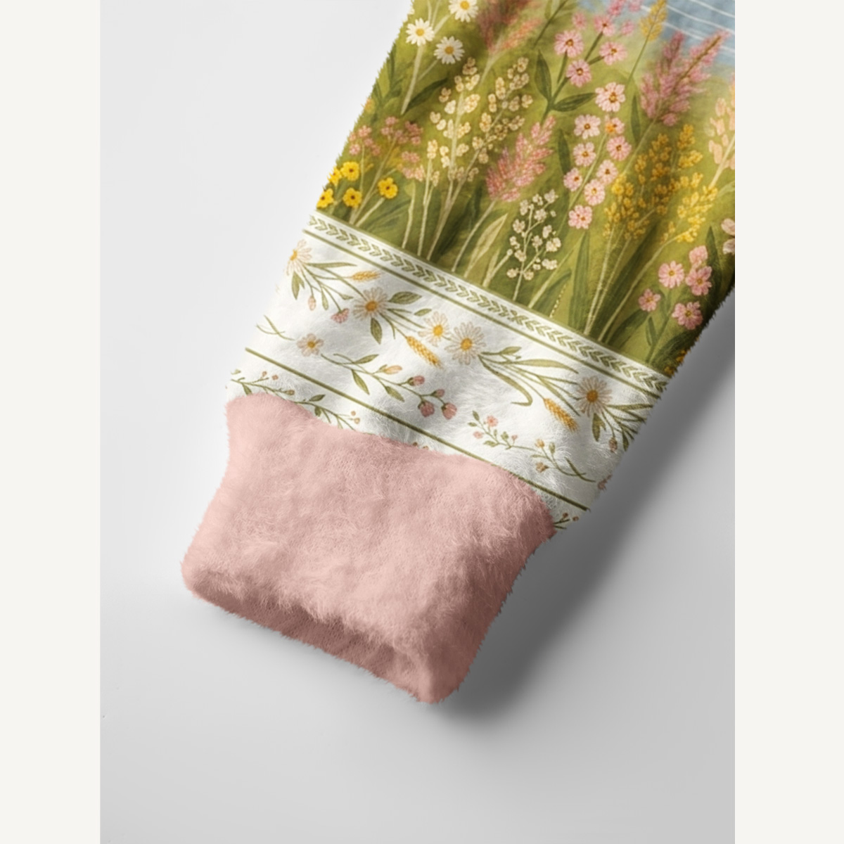 Sunrise Meadow Sheep Print Ugly Cardigan Sweaters