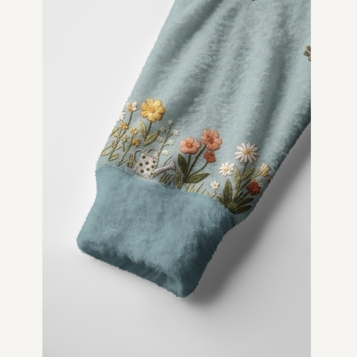 Garden Stroll Cat Print Ugly Cardigan Sweaters