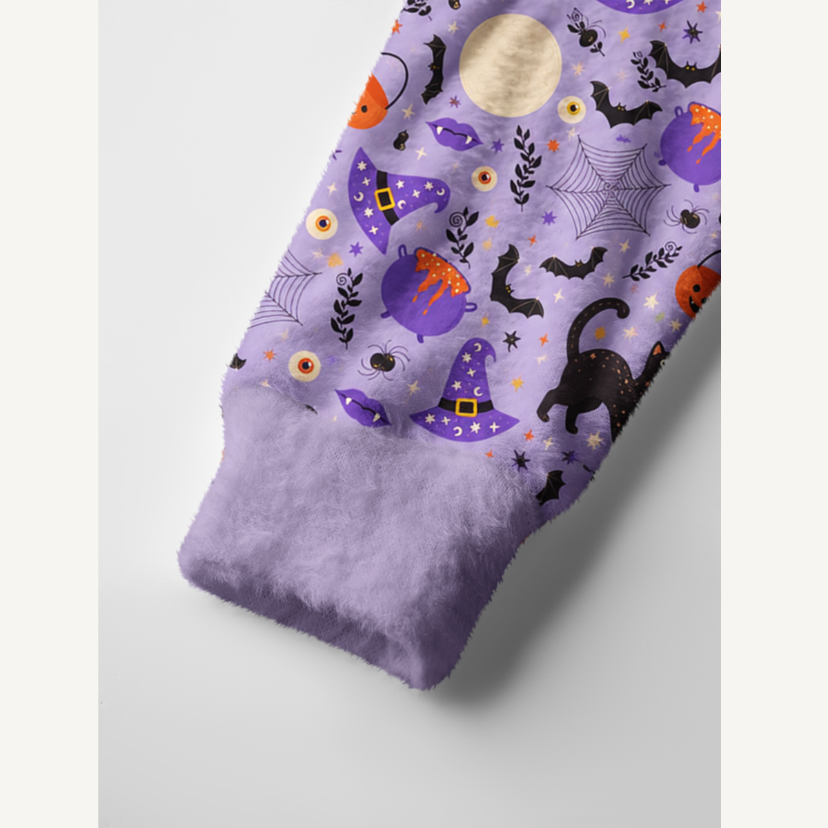 Moonlit Whiskers Print Ugly Cardigan Sweaters