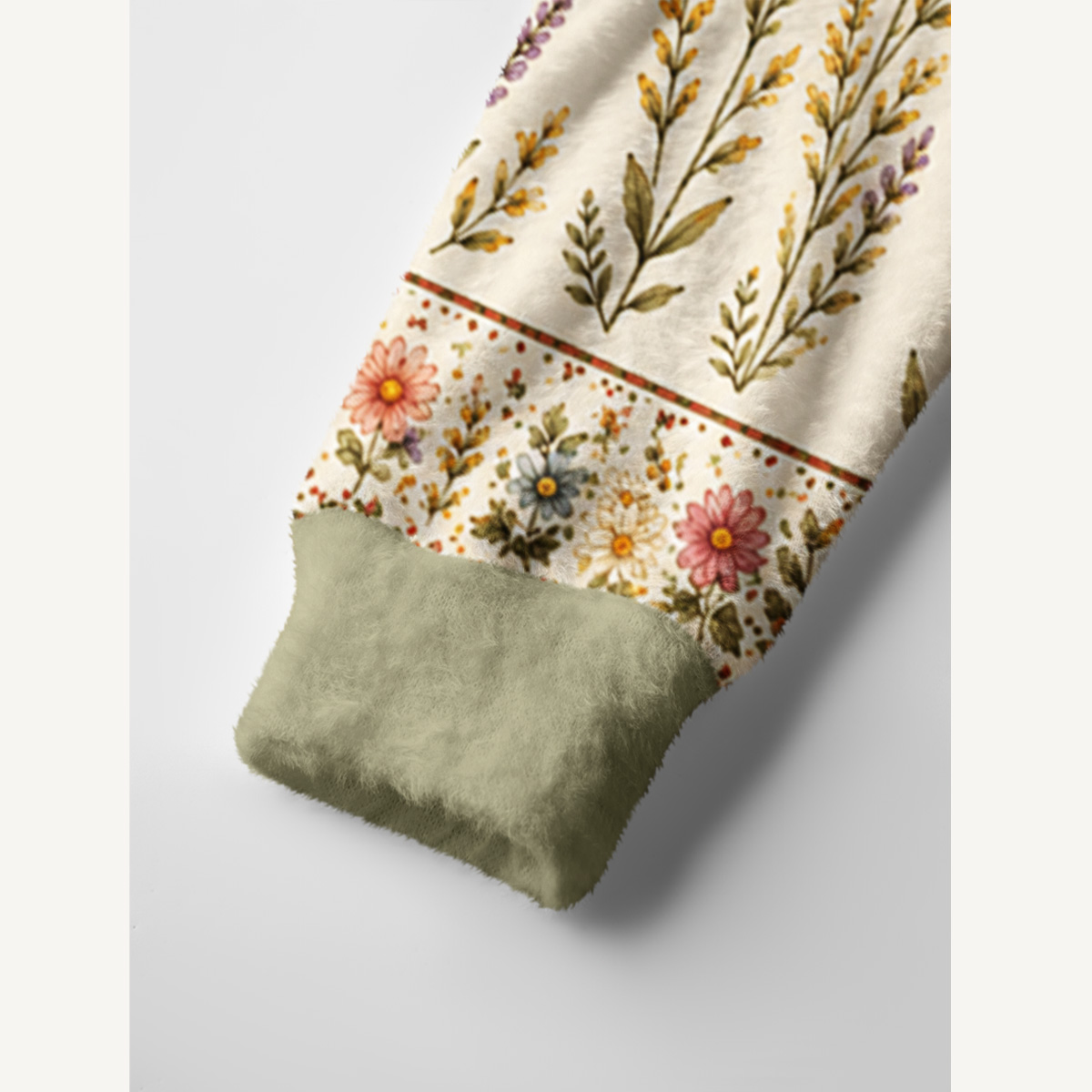 Country Garden Goose Ladies Print Ugly Cardigan Sweaters