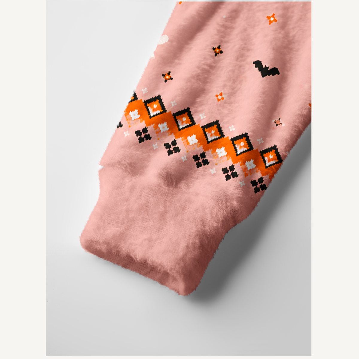 Halloween Ghost & Pumpkin Ugly Cardigan Sweaters