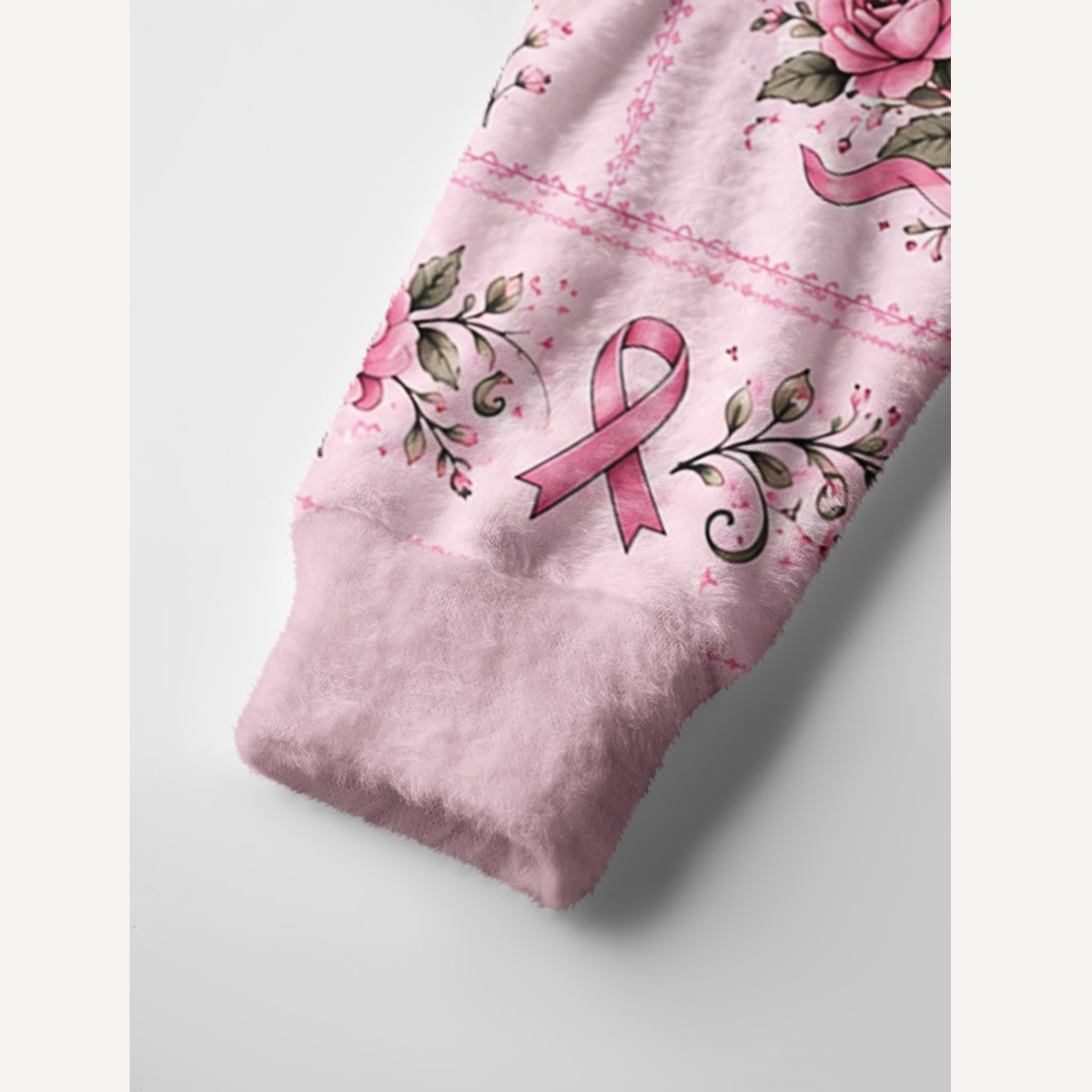 Rose Patchwork Witchy Cat Print Ugly Cardigan Sweaters