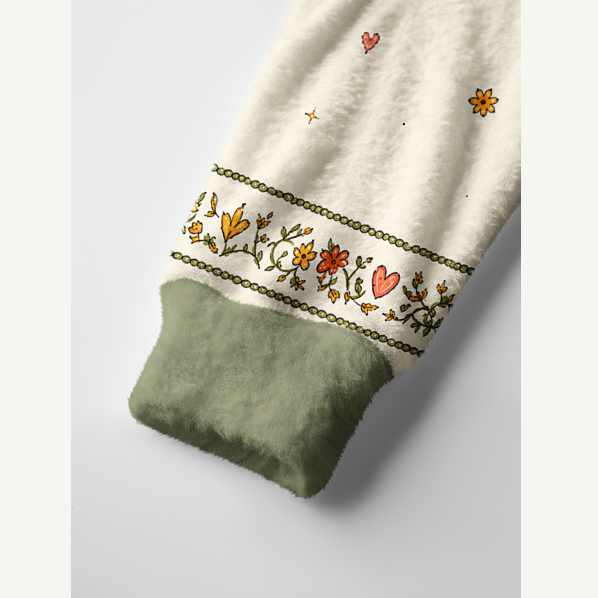 Pumpkin Patch Mice Print Ugly Cardigan Sweaters
