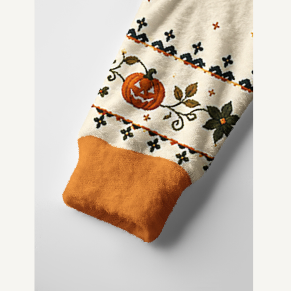 Halloween Costume Pups Print Ugly Cardigan Sweaters
