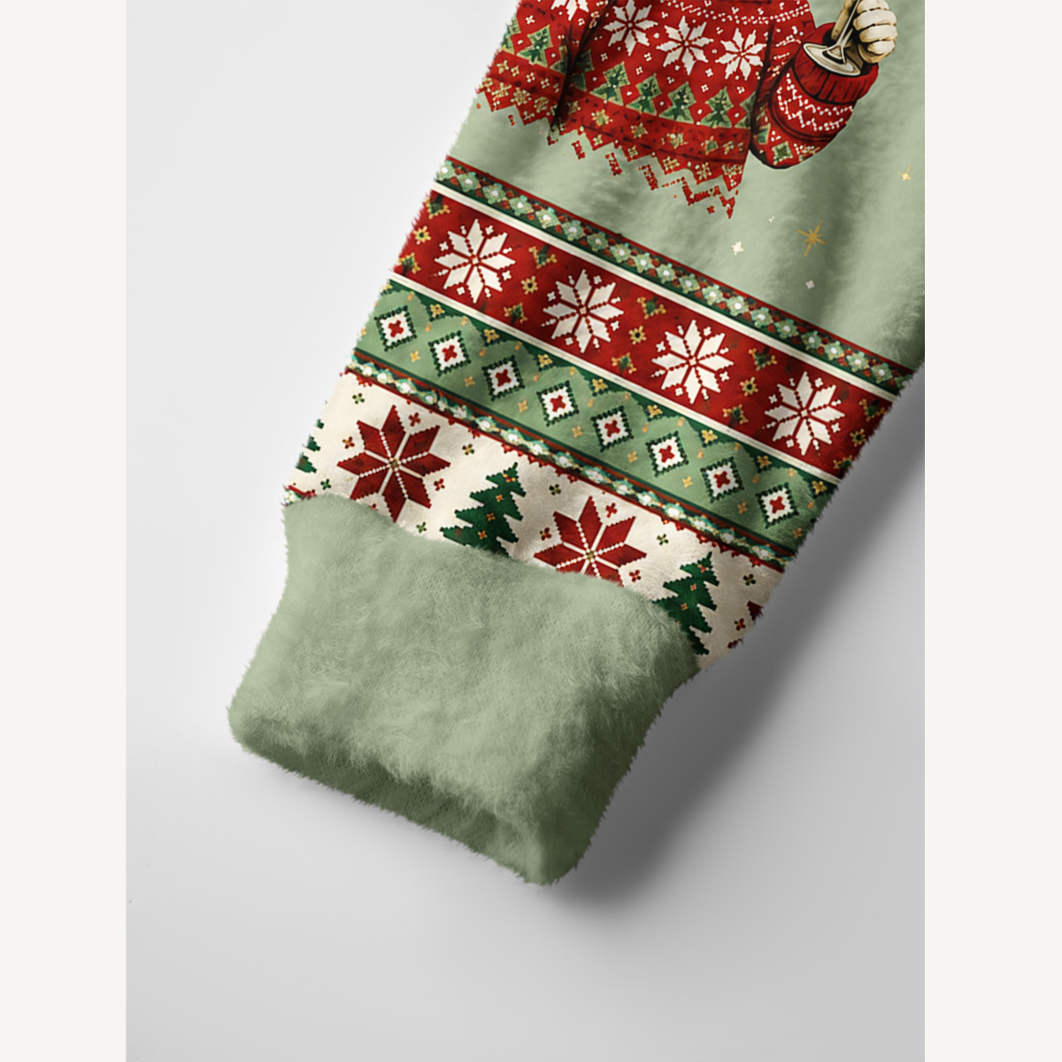 Tipsy Christmas Cat Wine Print Ugly Cardigan Sweaters