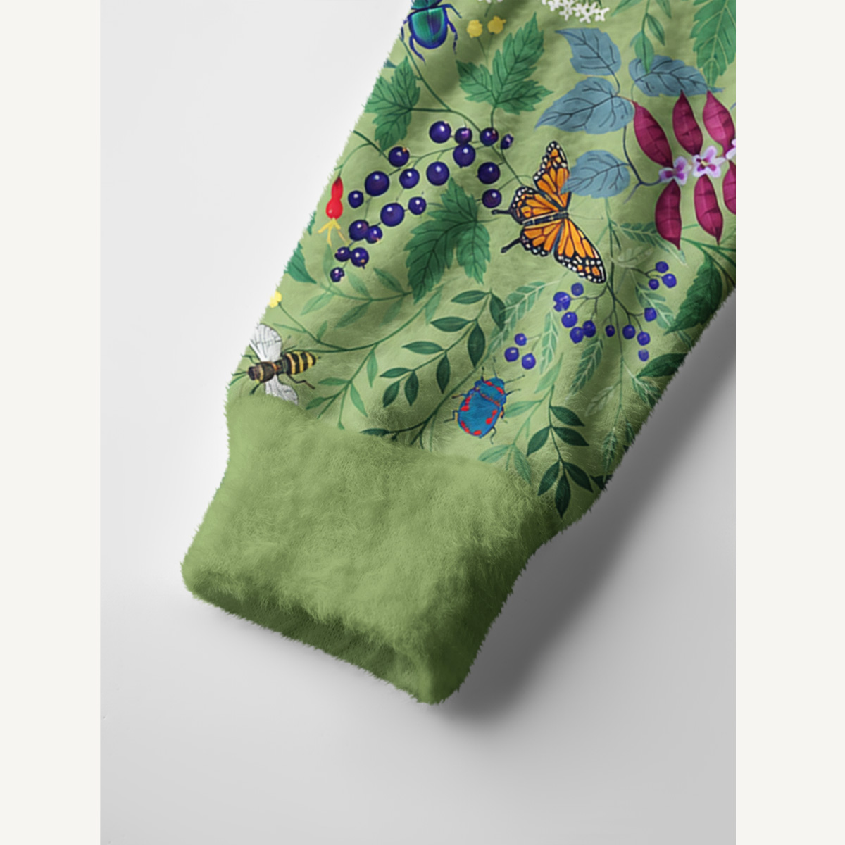 Secret Garden Botanical Print Cardigan Sweaters