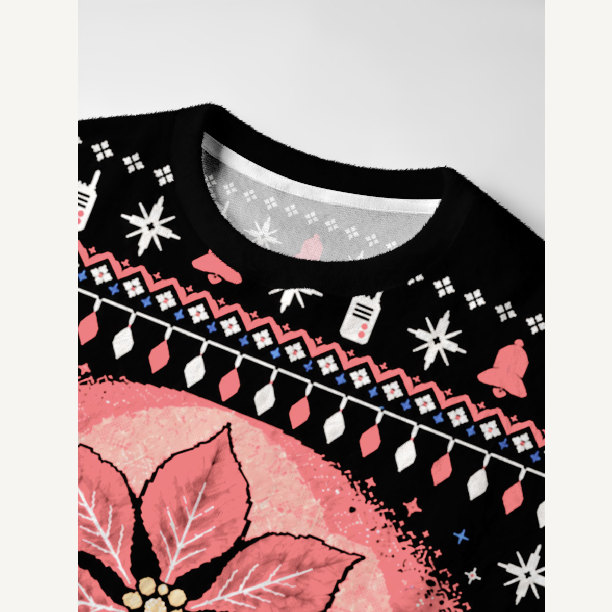 Mystical Christmas Forest Fuzzy Sweater