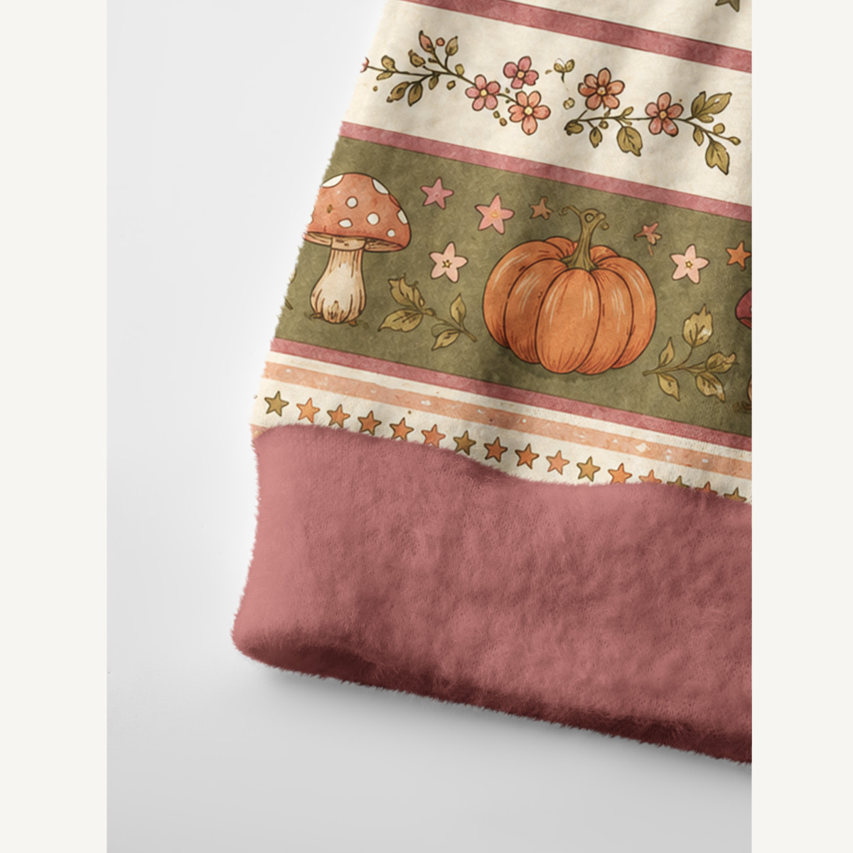 Garden Pumpkin Cat & Ghost Print Halloween Ugly Cardigan Sweaters