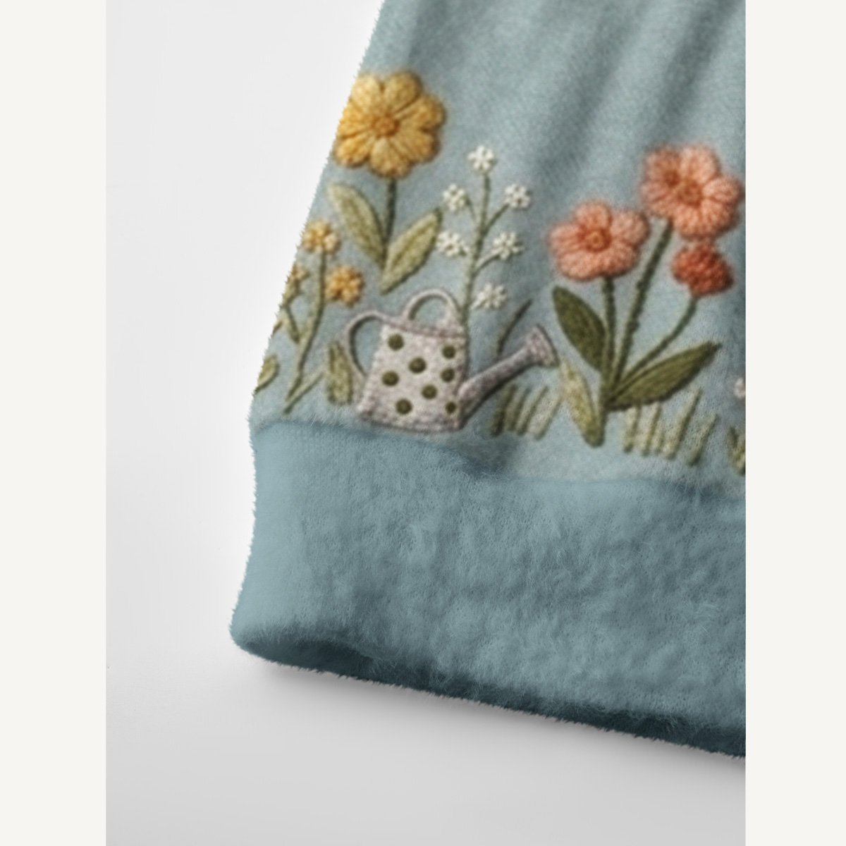 Garden Stroll Cat Print Ugly Cardigan Sweaters