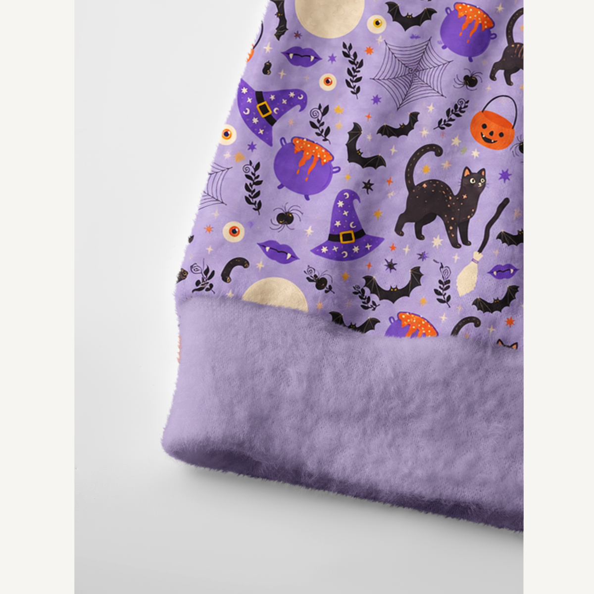 Moonlit Whiskers Print Ugly Cardigan Sweaters