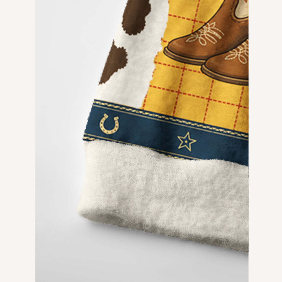 Western Cowboy Cactus Cow-Print Ugly Cardigan Sweaters