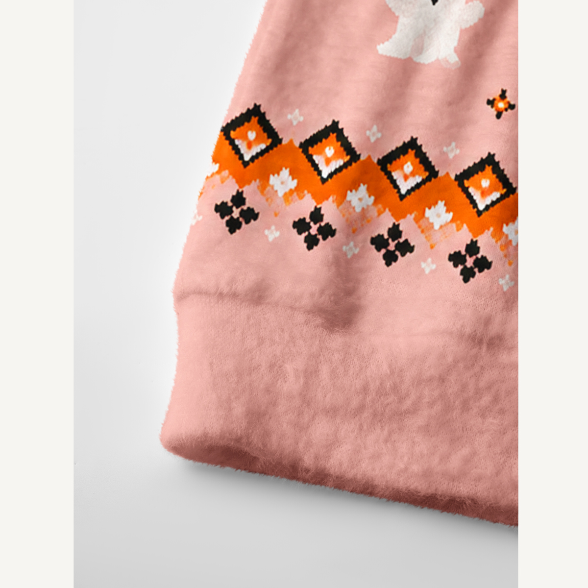 Halloween Ghost & Pumpkin Ugly Cardigan Sweaters