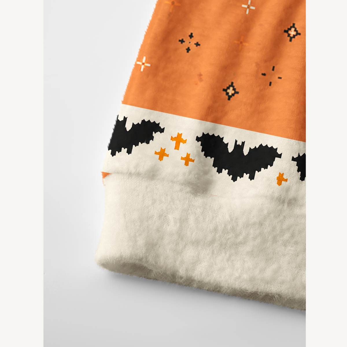 Halloween Witch Bat Art Print Ugly Cardigan Sweaters