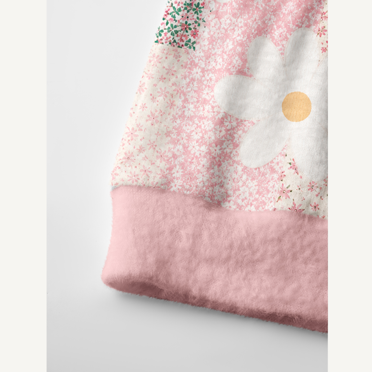 Breast Cancer Pink Flowers Ugly Cardigan Sweaters