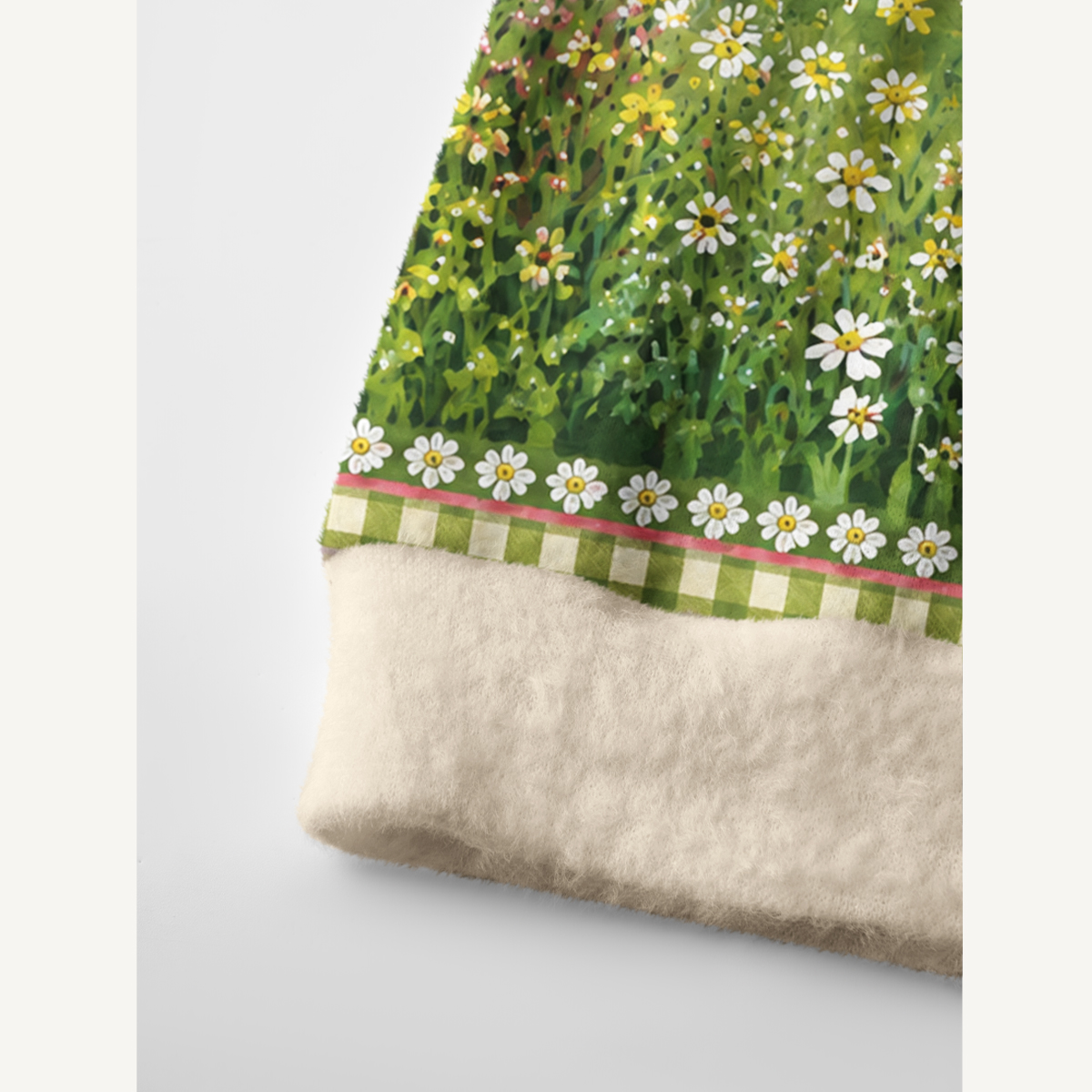 Blooming Hen Garden Print Ugly Cardigan Sweaters